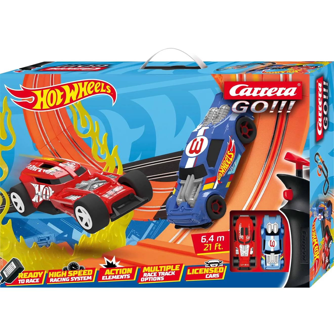 Circuit De Course Hot Wheels 6.2 Multicolore