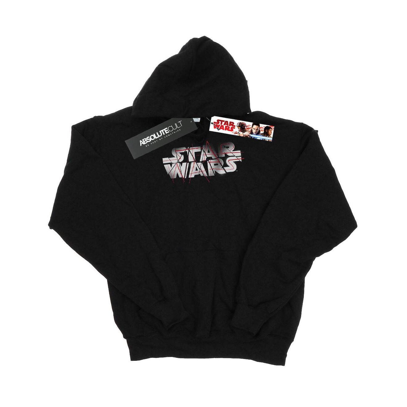 Sweat À Capuche Coton Star Wars The Last Jedi Noir