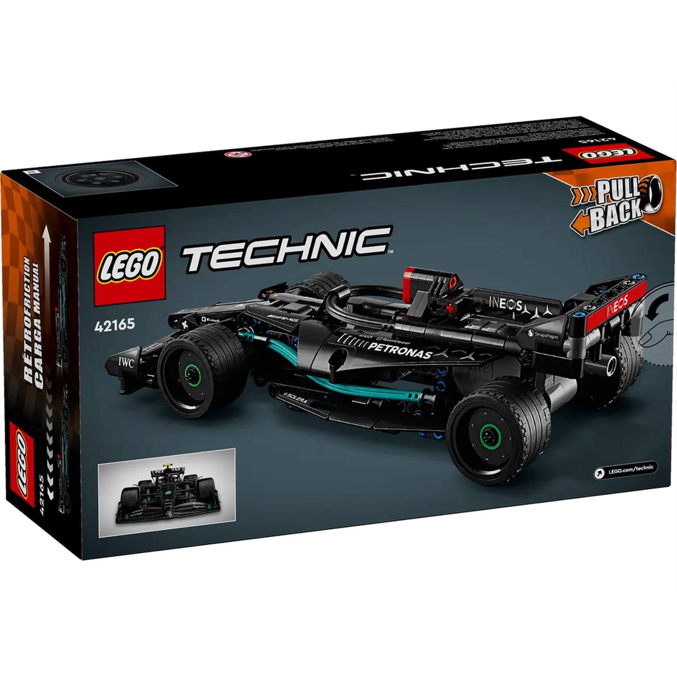Mercedes-amg F1 W14 E Performance Pull-back 42165 Noir
