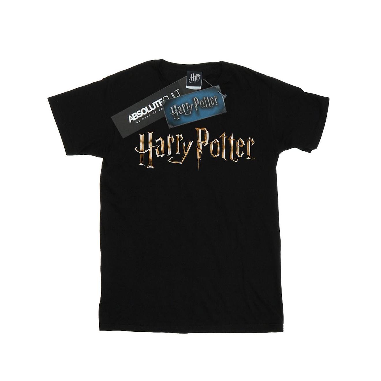 T-shirt Coton Harry Potter Noir