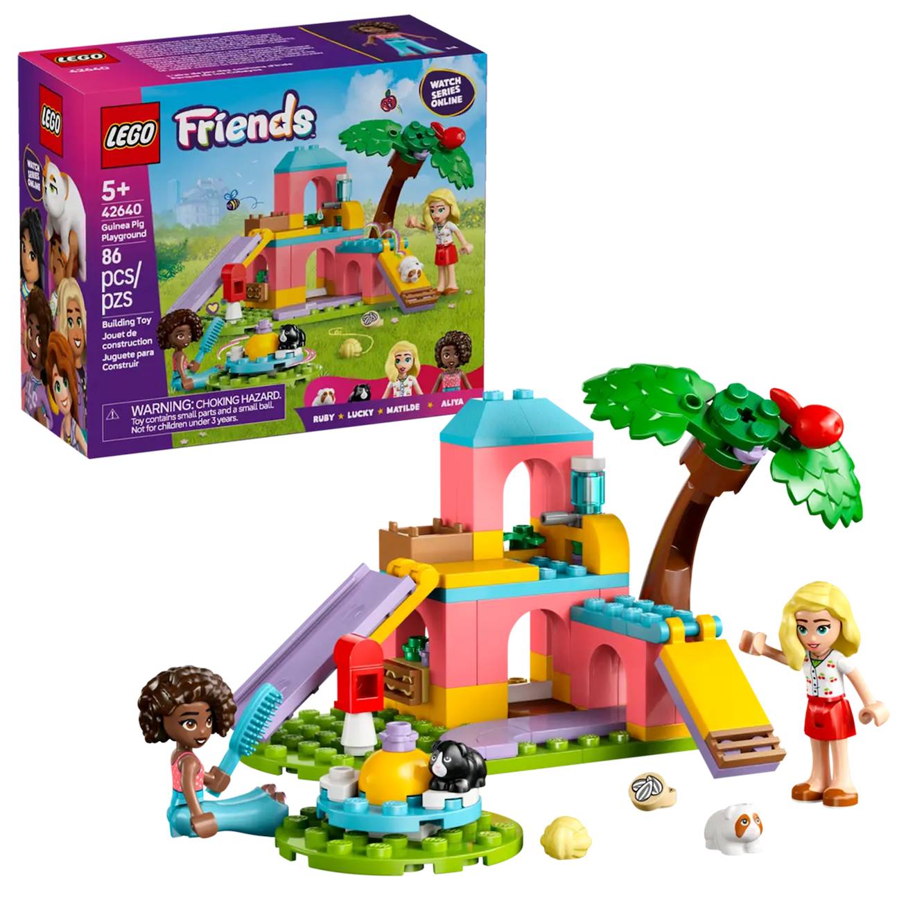 Friends L'aire De Jeux Des Cochons D'inde 42640 Multicolore