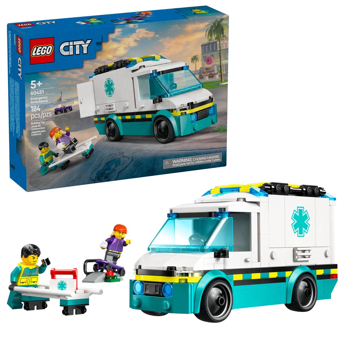 City L'ambulance De Secours 60451 Multicolore