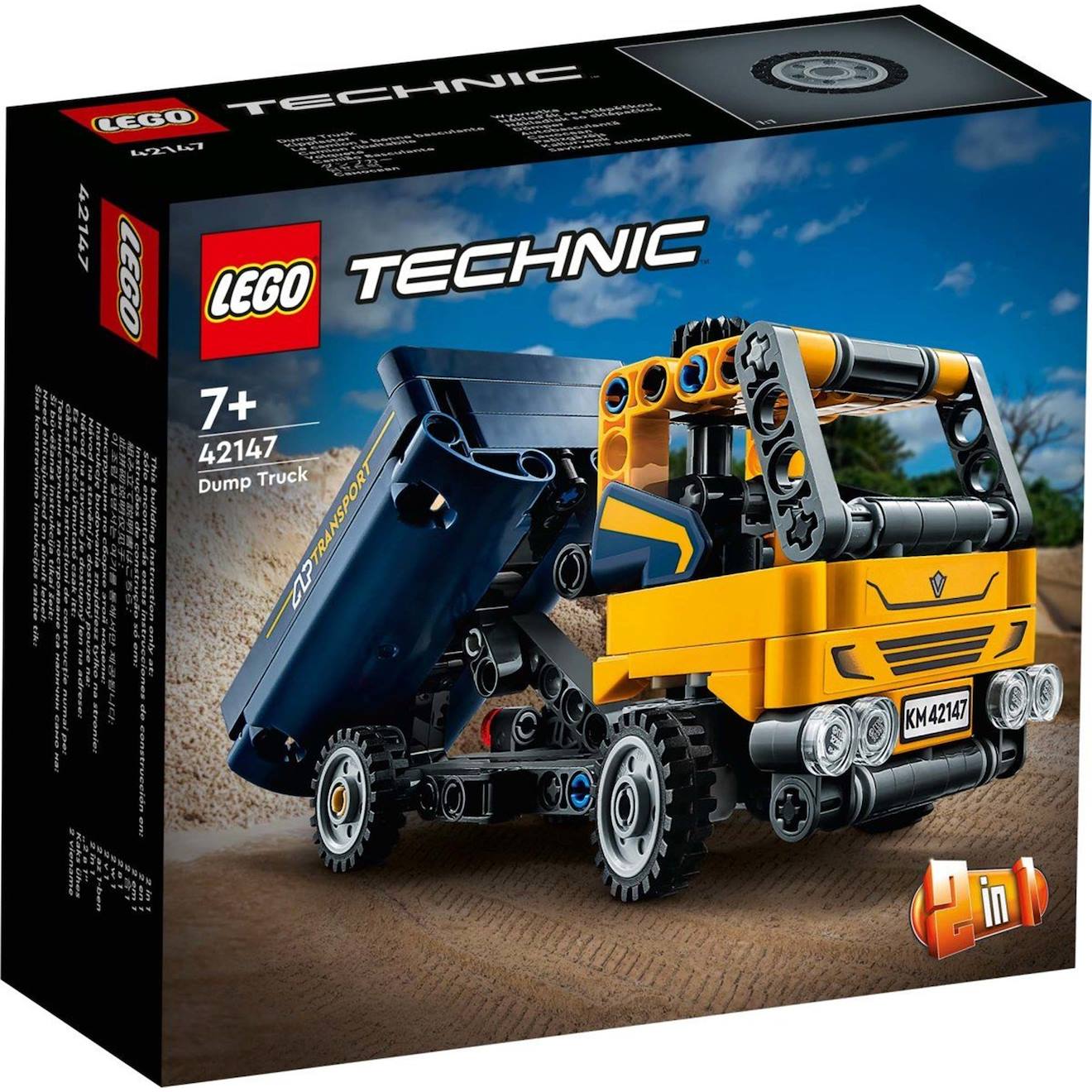 Technic Le Camion À Benne Basculante 42147 Multicolore