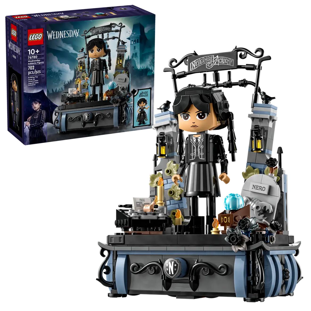 Figurine De Mercredi Addams 76780 Multicolore