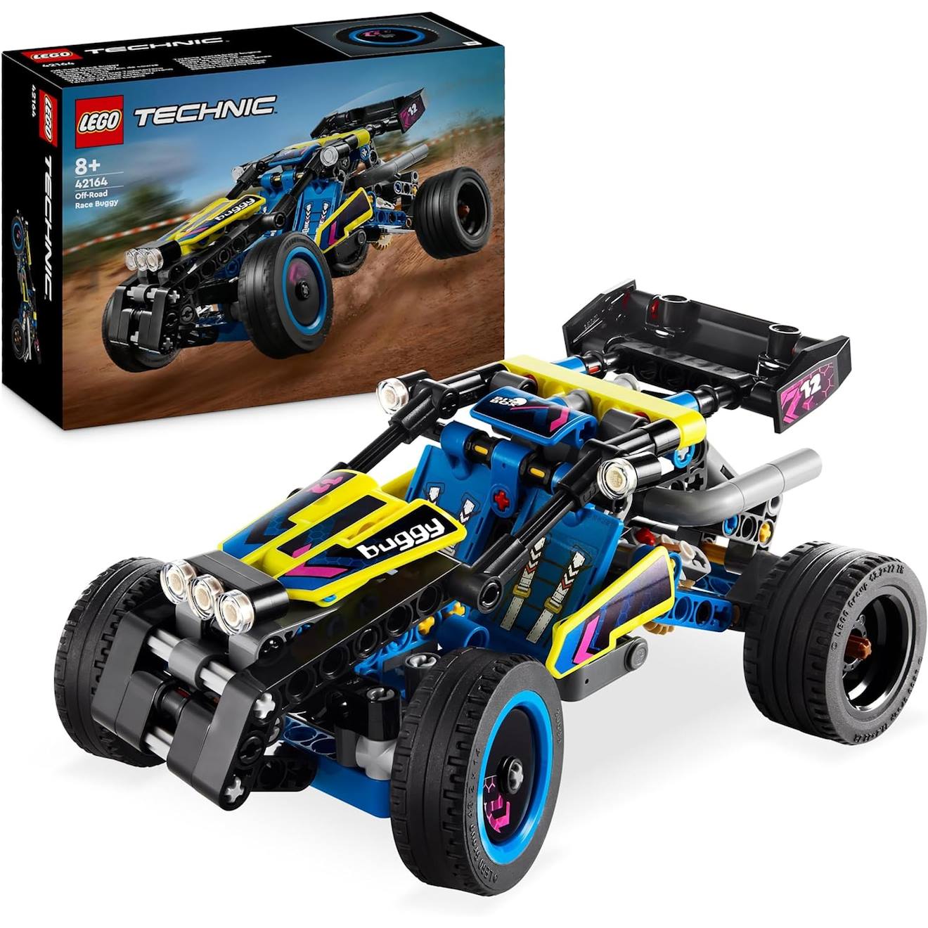 Lego Technic - Le Buggy Tout-terrain De Course - 42164 Multicolore