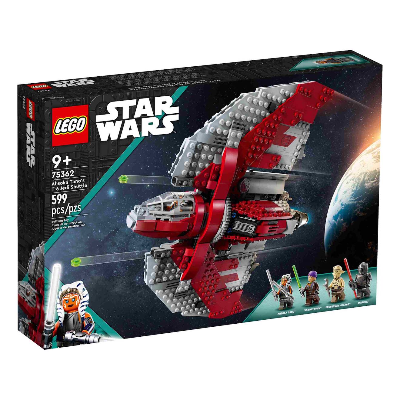 Star Wars La Navette T-6 D'ahsoka Tano 75362 Multicolore