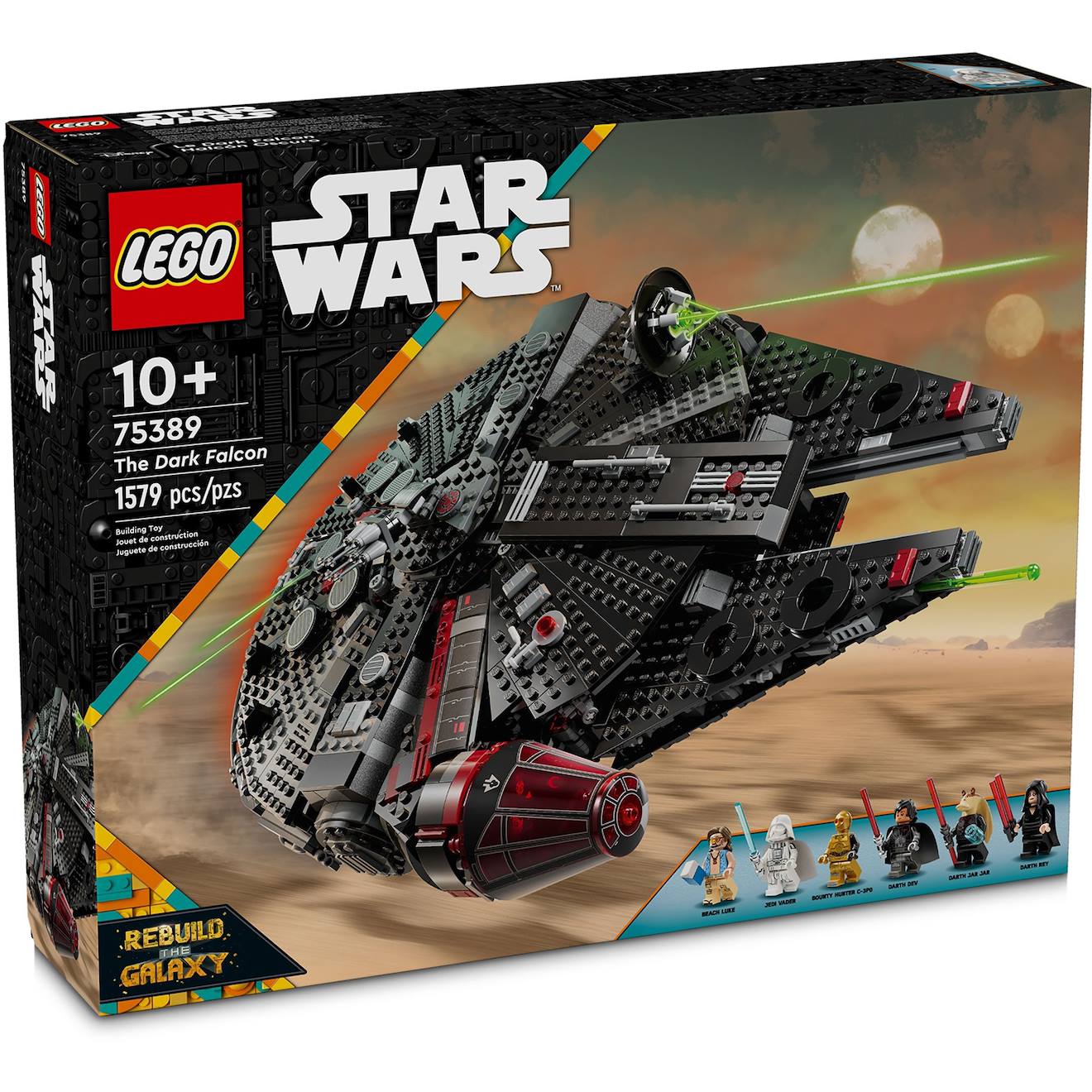 Lego Star Wars Le Faucon Noir 75389 Multicolore