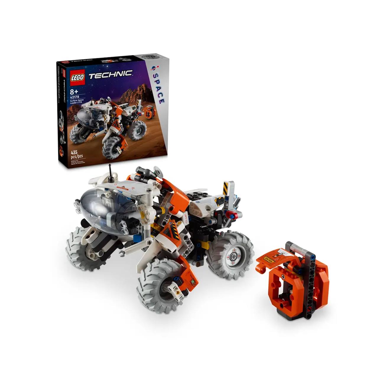 Technic La Chargeuse Spatiale De Surface Lt78 42178 Multicolore