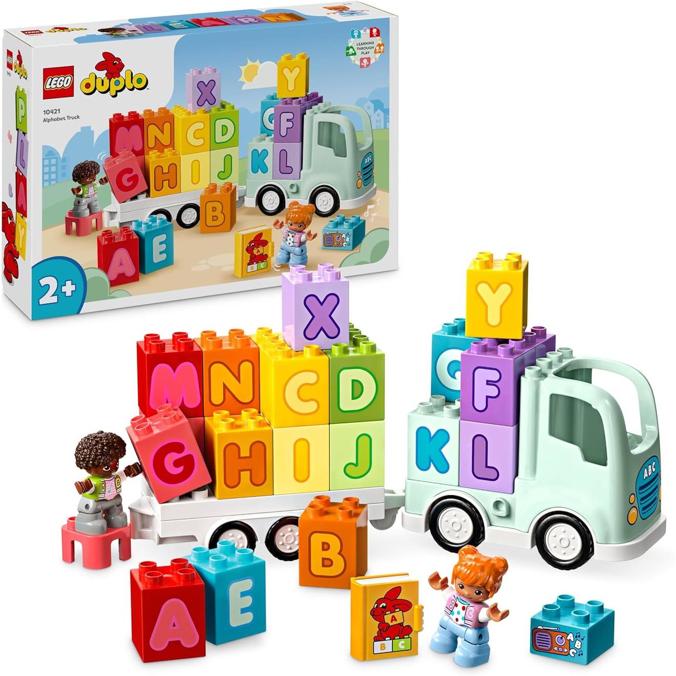 Le Camion De L'alphabet 10421 Multicolore
