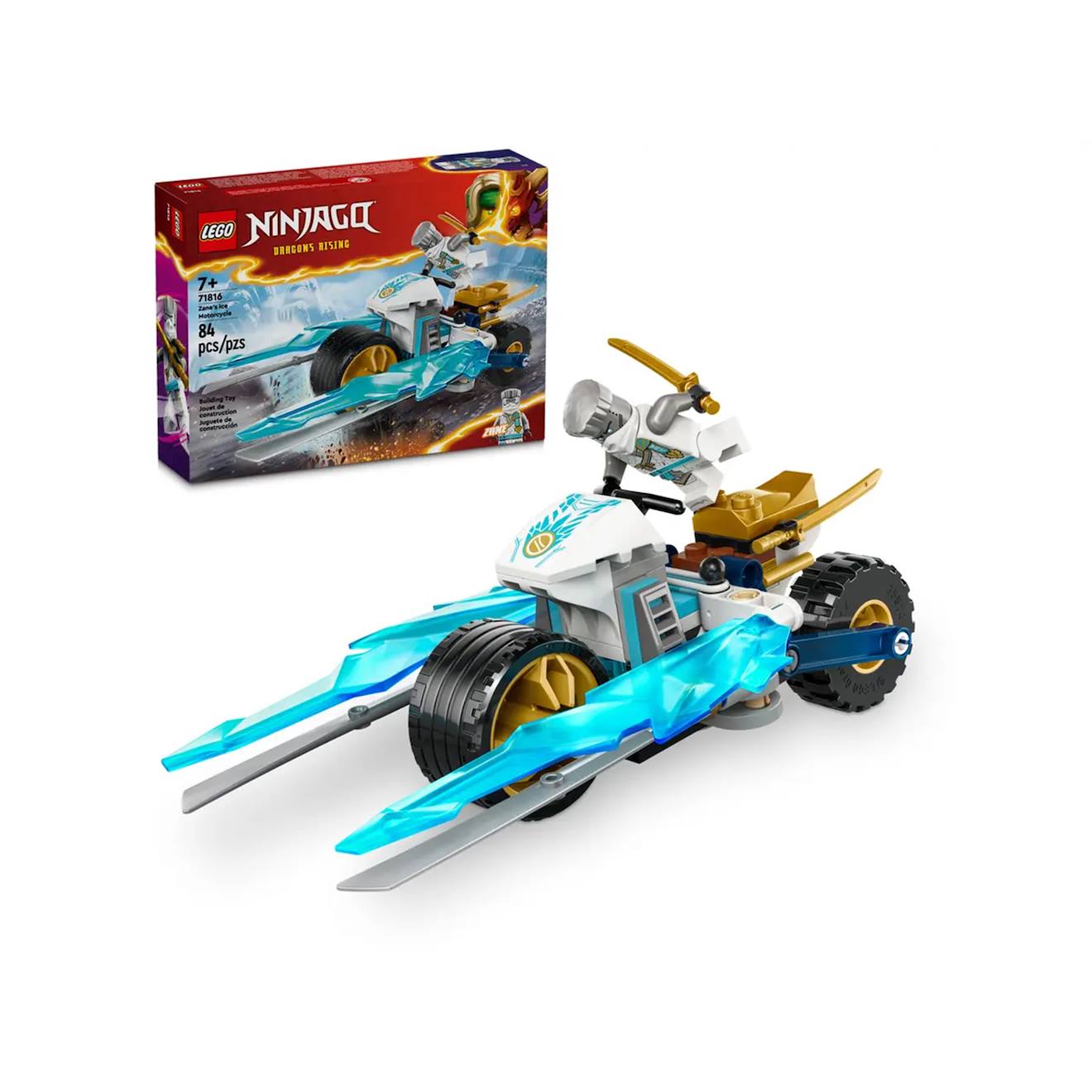 La Moto De Glace De Zane 71816 Multicolore