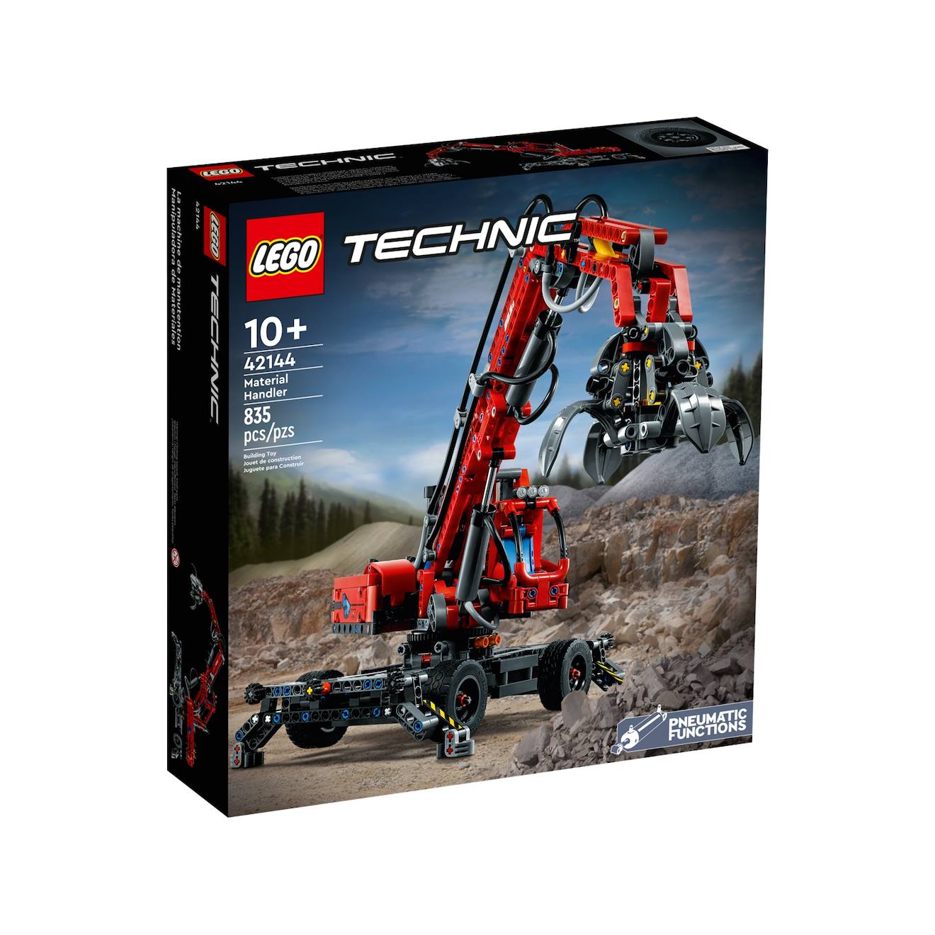 Technic La Grue De Manutention 42144 Multicolore Technic La Grue De Manutention 42144 Multicolore