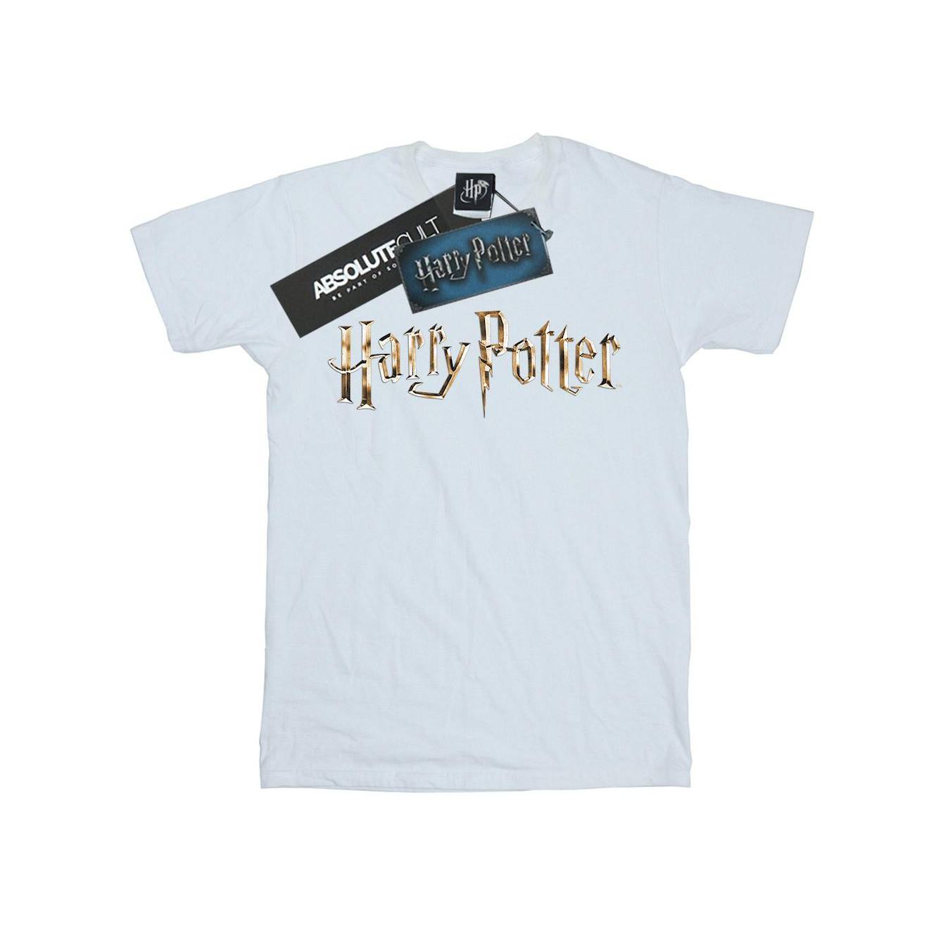T-shirt Coton Harry Potter Blanc