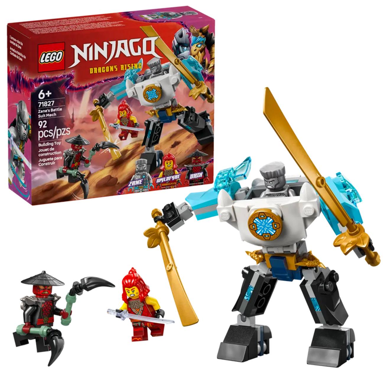La Super Armure Robot De Zane 71827 Multicolore