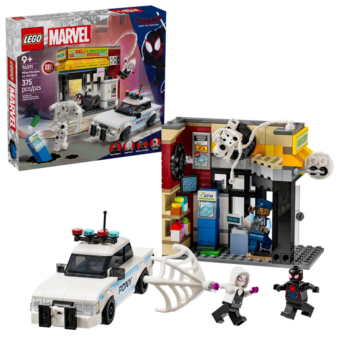 Marvel Spider-verse : Miles Morales Contre La Tache 76311 Multicolore