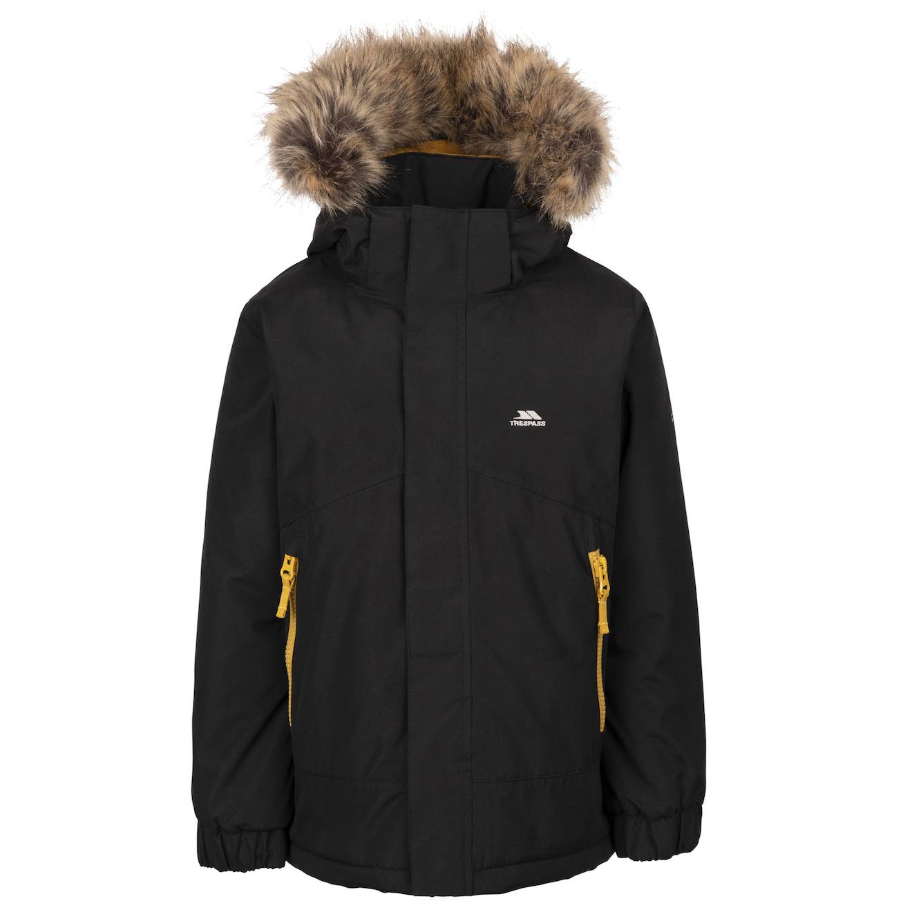 Veste Imperméable Synthétique Wyald Noir