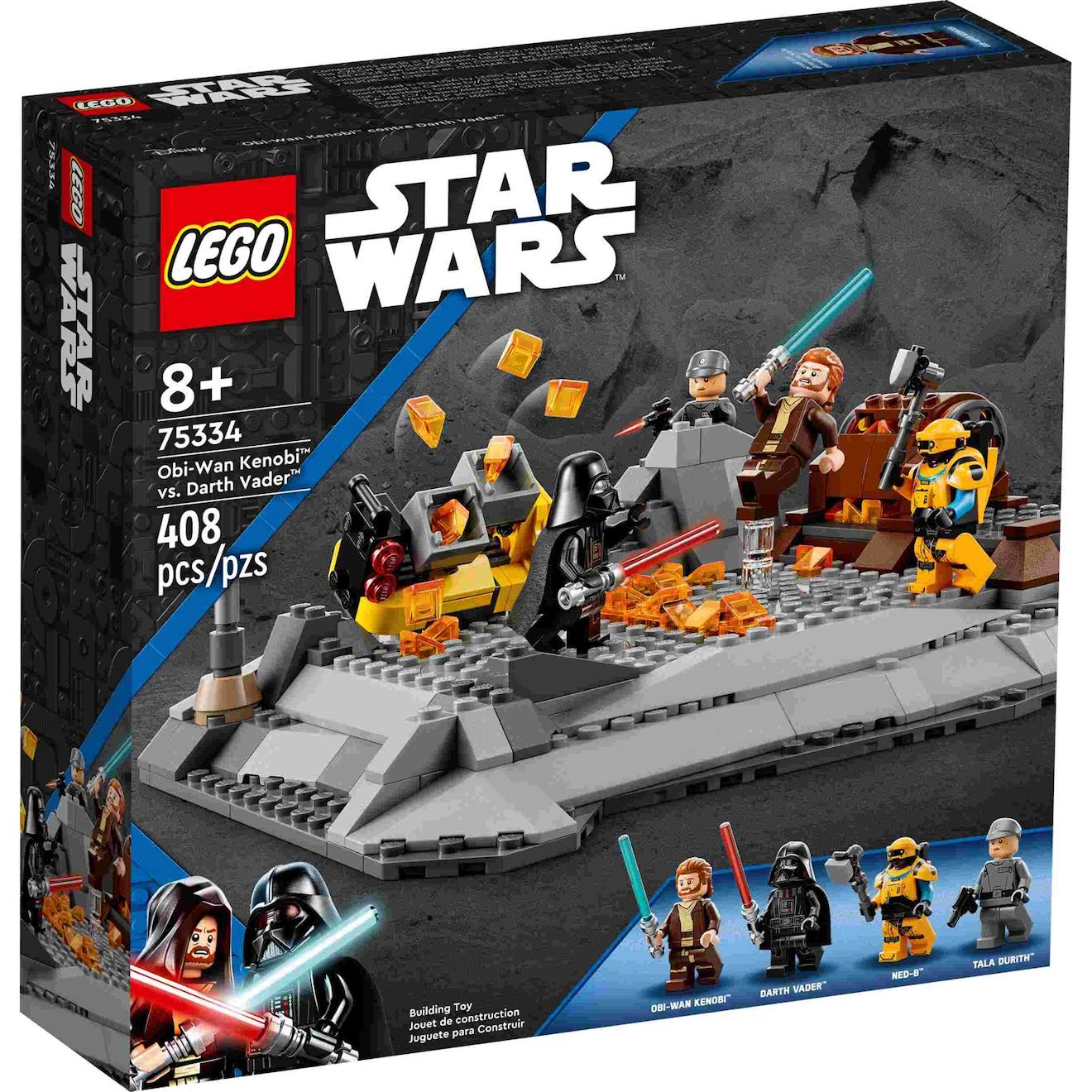 Star Wars Obi-wan Kenobi™ Contre Dark Vador 75334 Multicolore