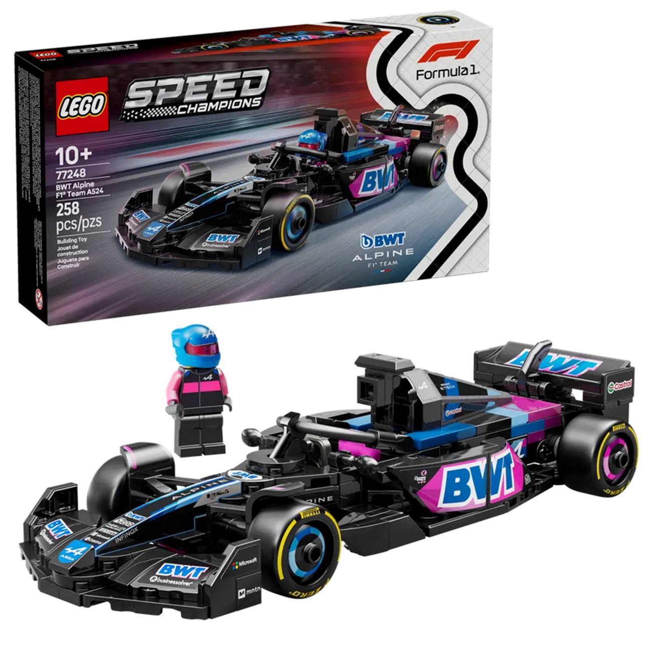 Voiture F1® Bwt Alpine Team A524 77248 Noir