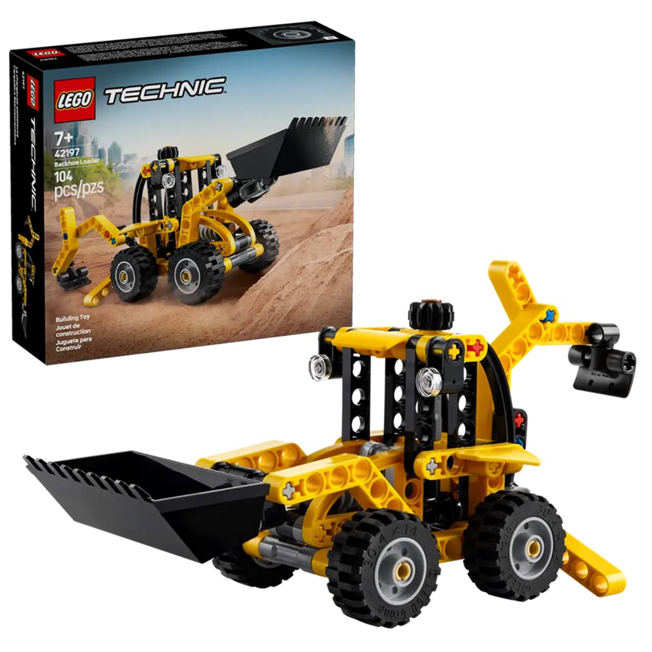 Le Tractopelle 42197 Multicolore