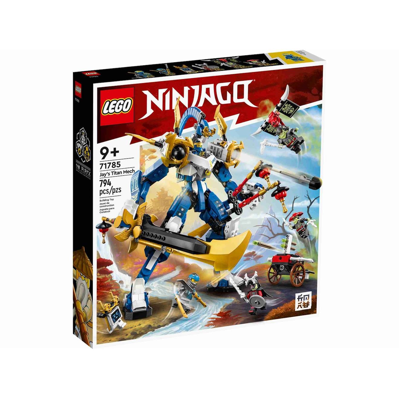 Ninjago Le Robot Titan De Jay 71785 Multicolore