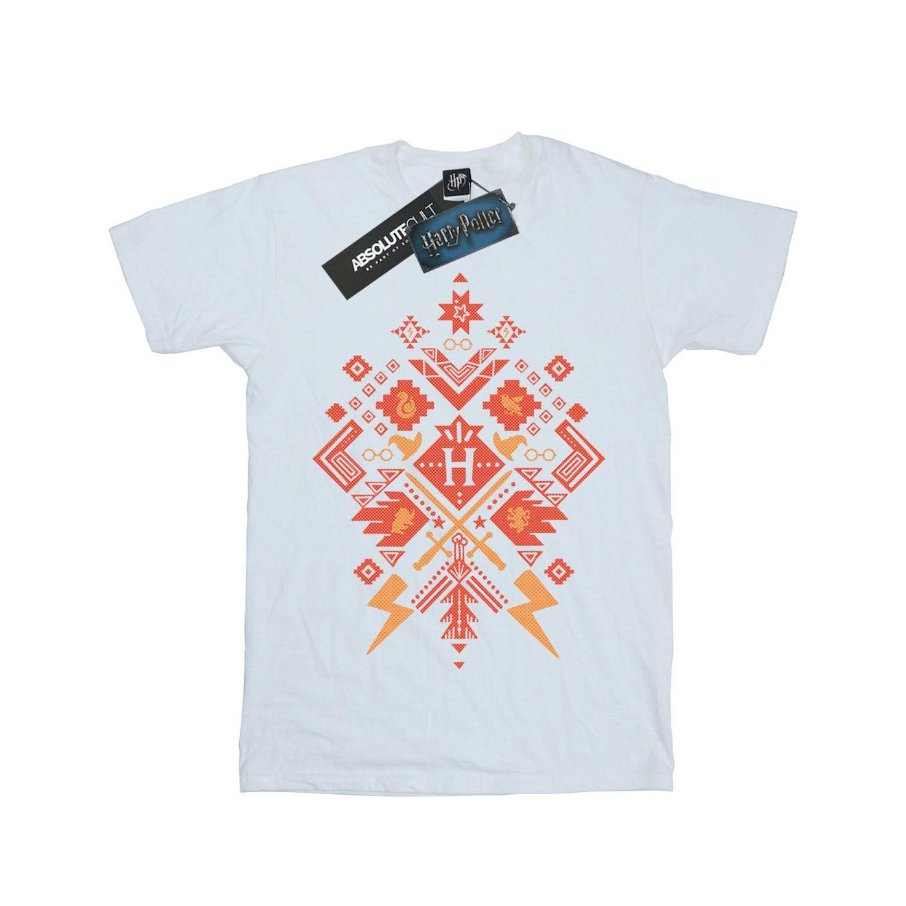 T-shirt Coton Harry Potter Blanc