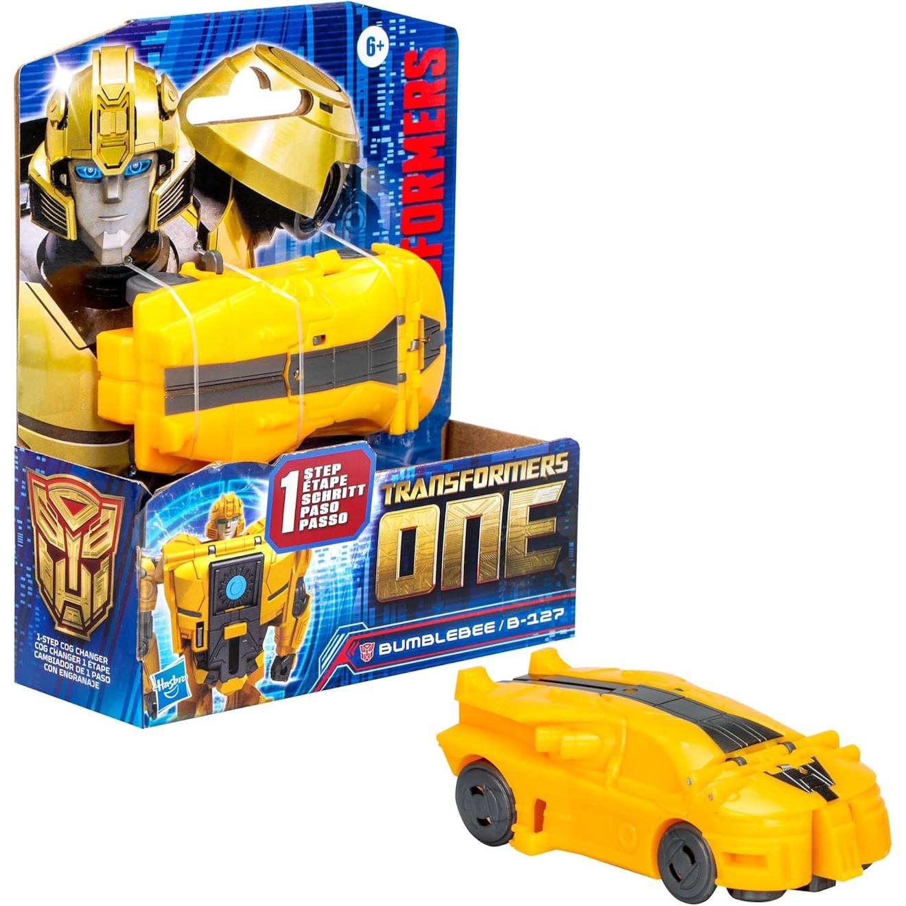 Transformers One Cog Changer, Figurine Bumblebee Jaune