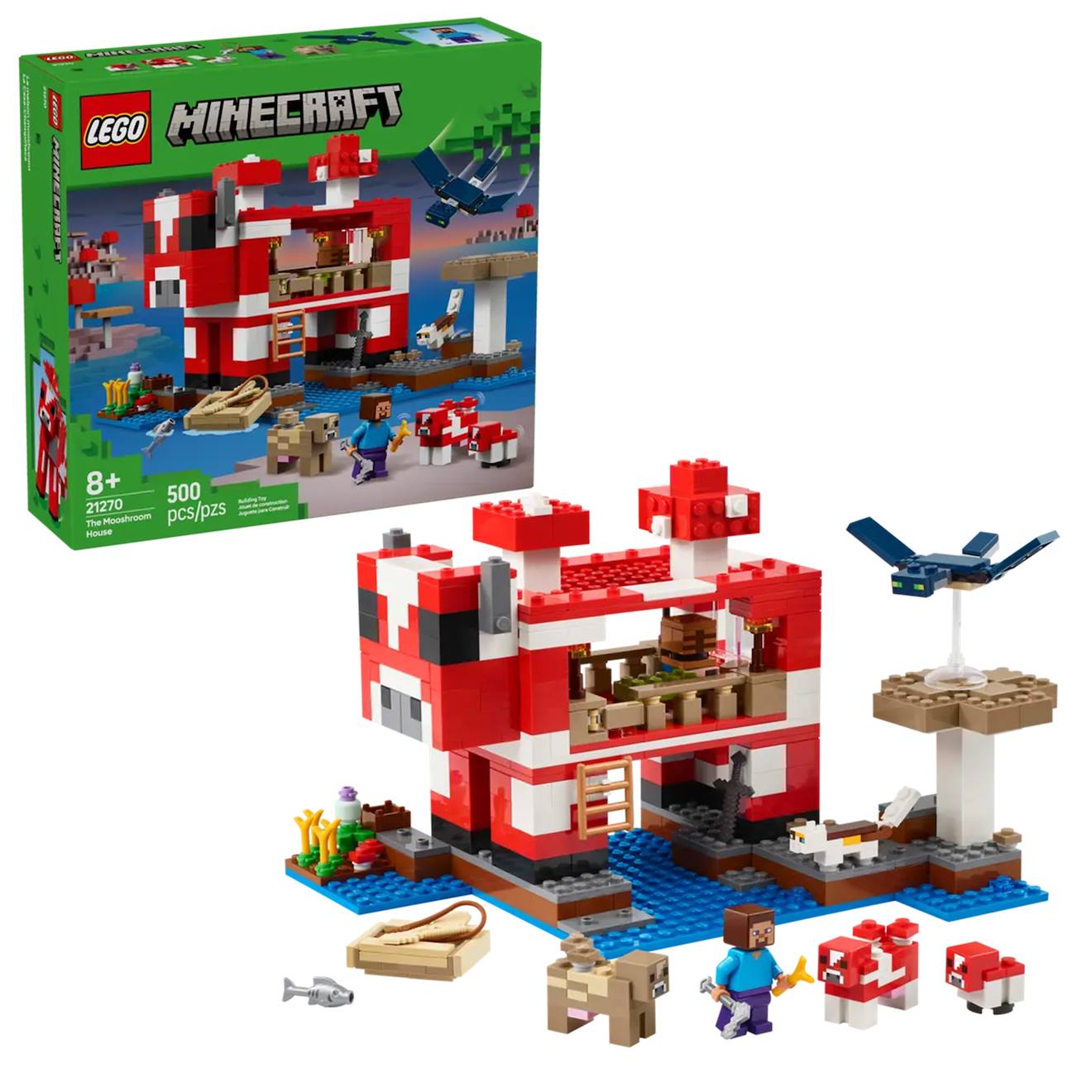 Minecraft La Maison Des Champimeuhs 21270 Multicolore
