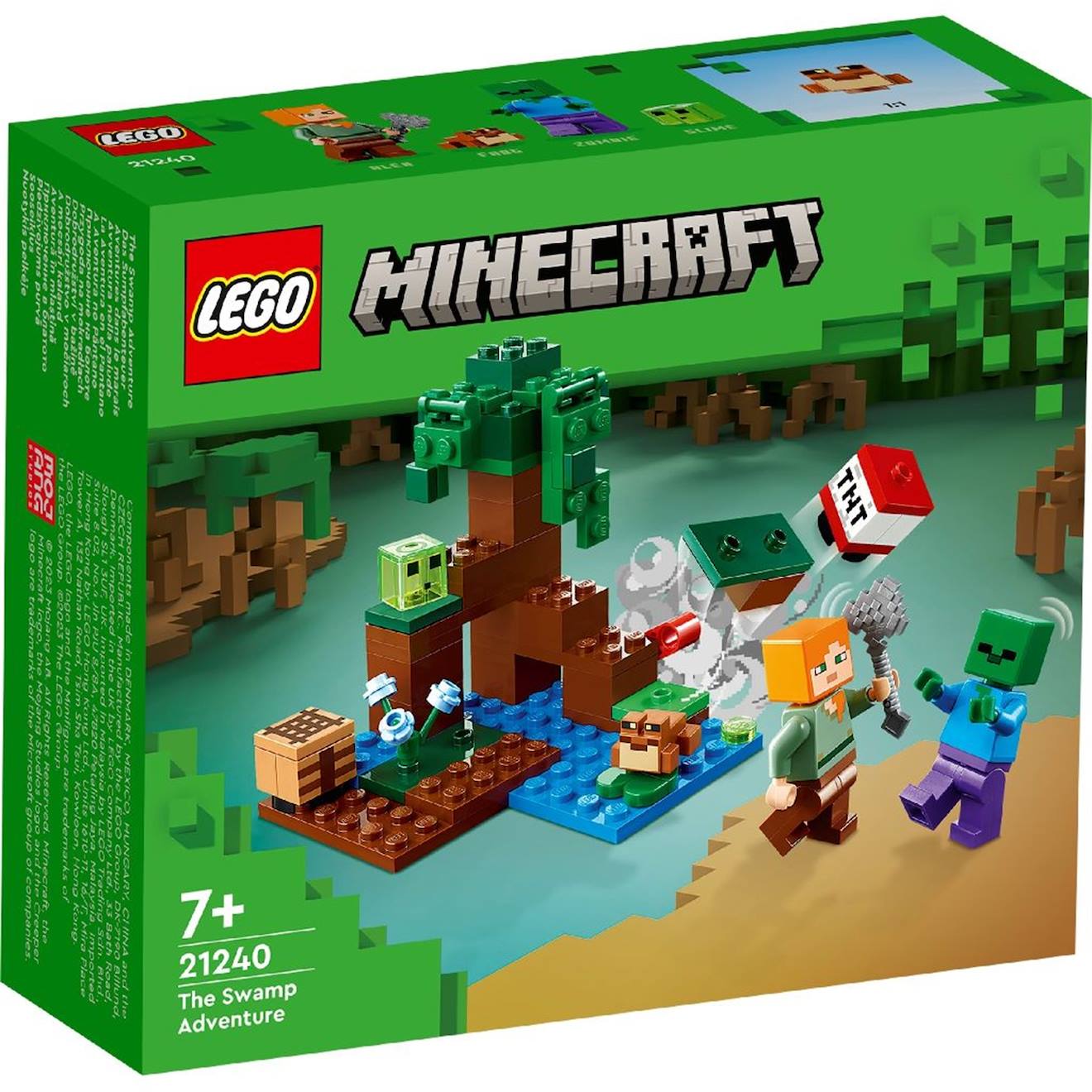 Minecraft Aventures Dans Le Marais 21240 Multicolore