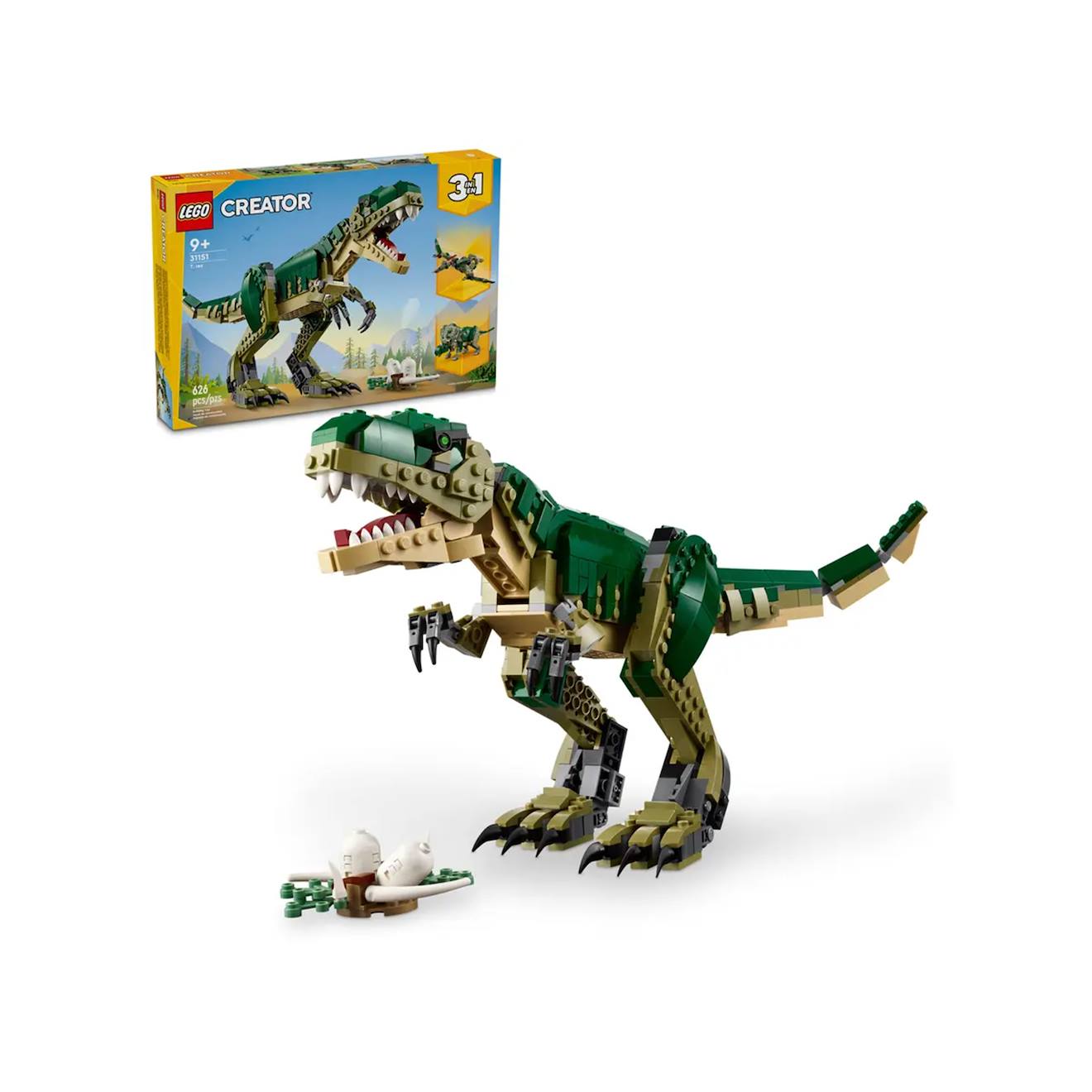 Creator 3 En 1 Le T-rex 31151 Multicolore