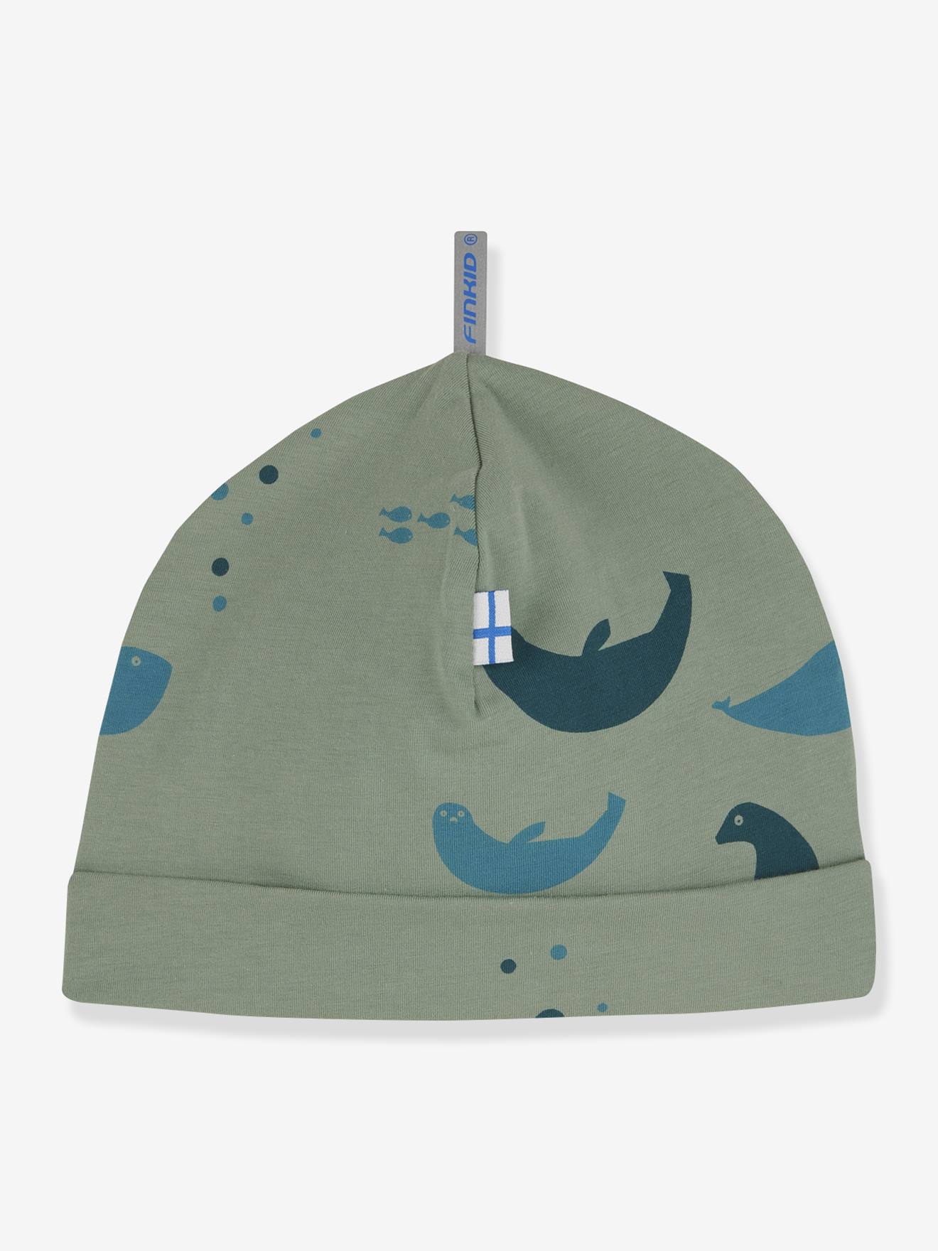 Beanie en jersey pour enfants HITTI finkid vert