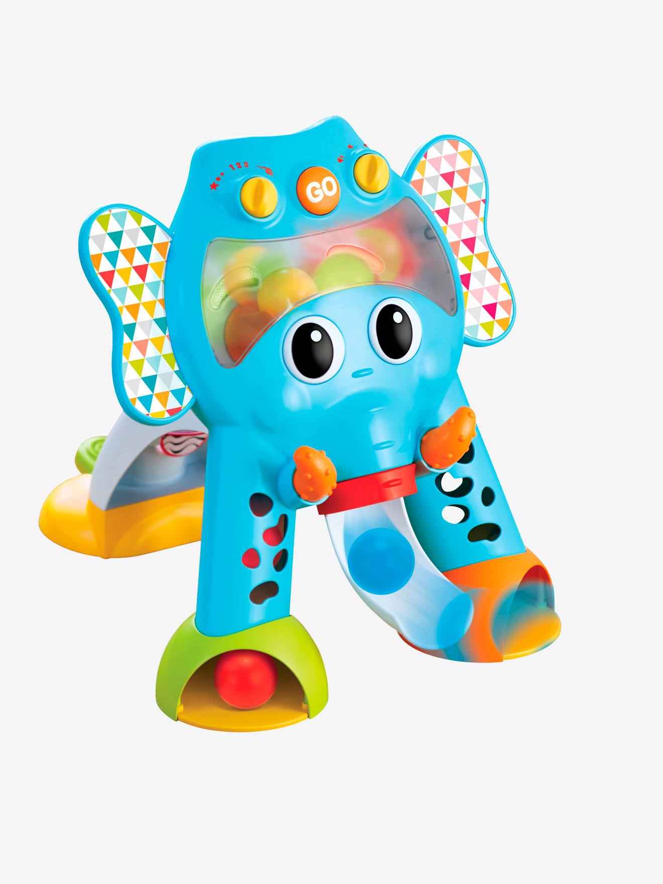jouet elephant avec balle