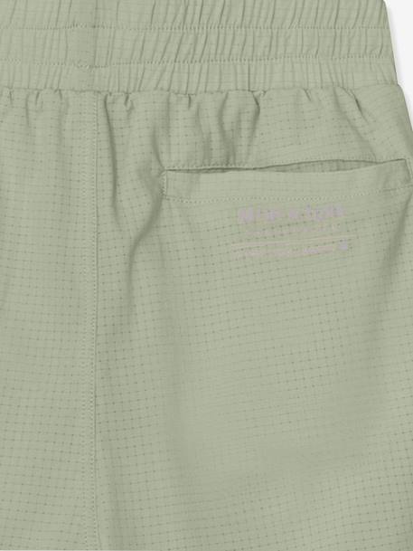 Shorts fonctionnels pour garçons MATELVART bleu ardoise+vert+vert émeraude 5 - vertbaudet enfant 