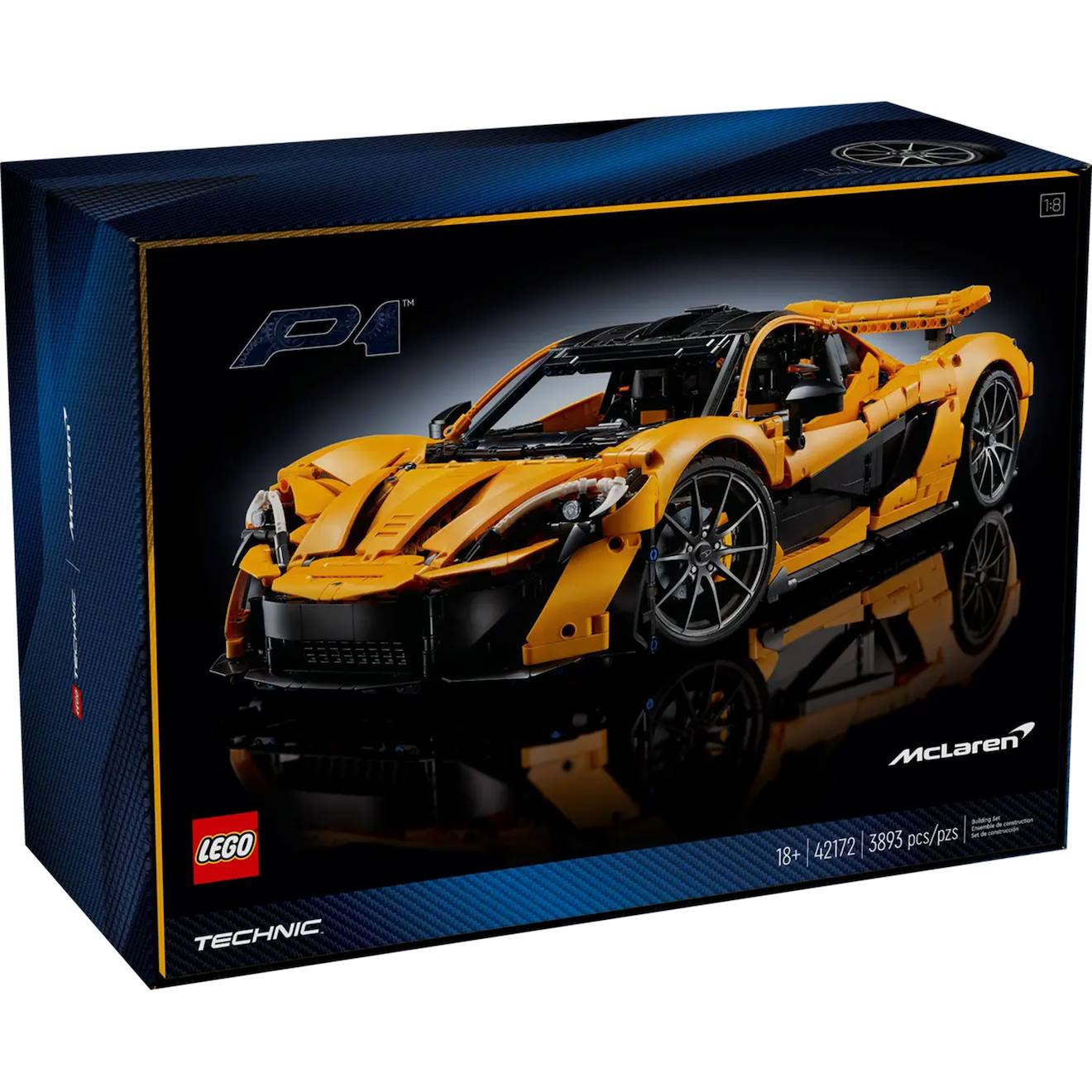 Technic Mclaren P1™ 42172 Multicolore