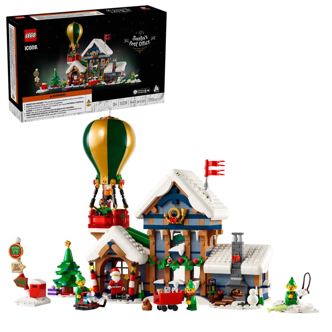 Icons Le Bureau De Poste Du Père Noël 10339 Multicolore