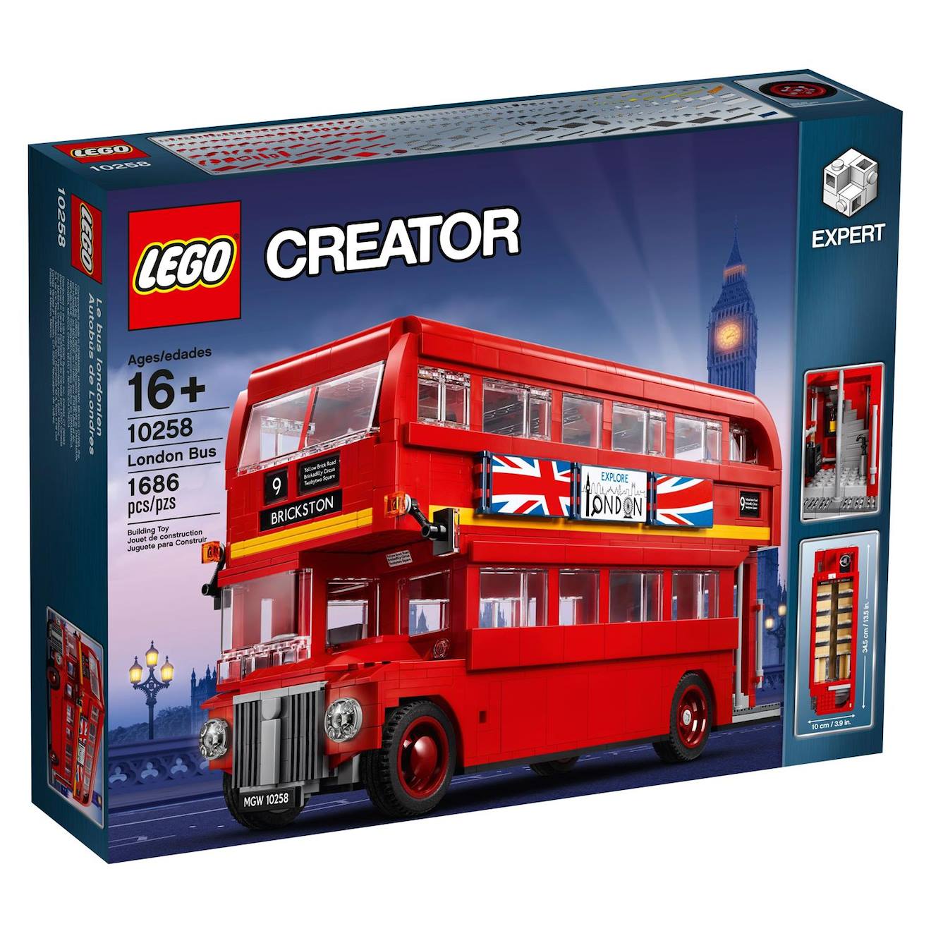 Creator Expert - Le Bus Londonien 10258 Rouge