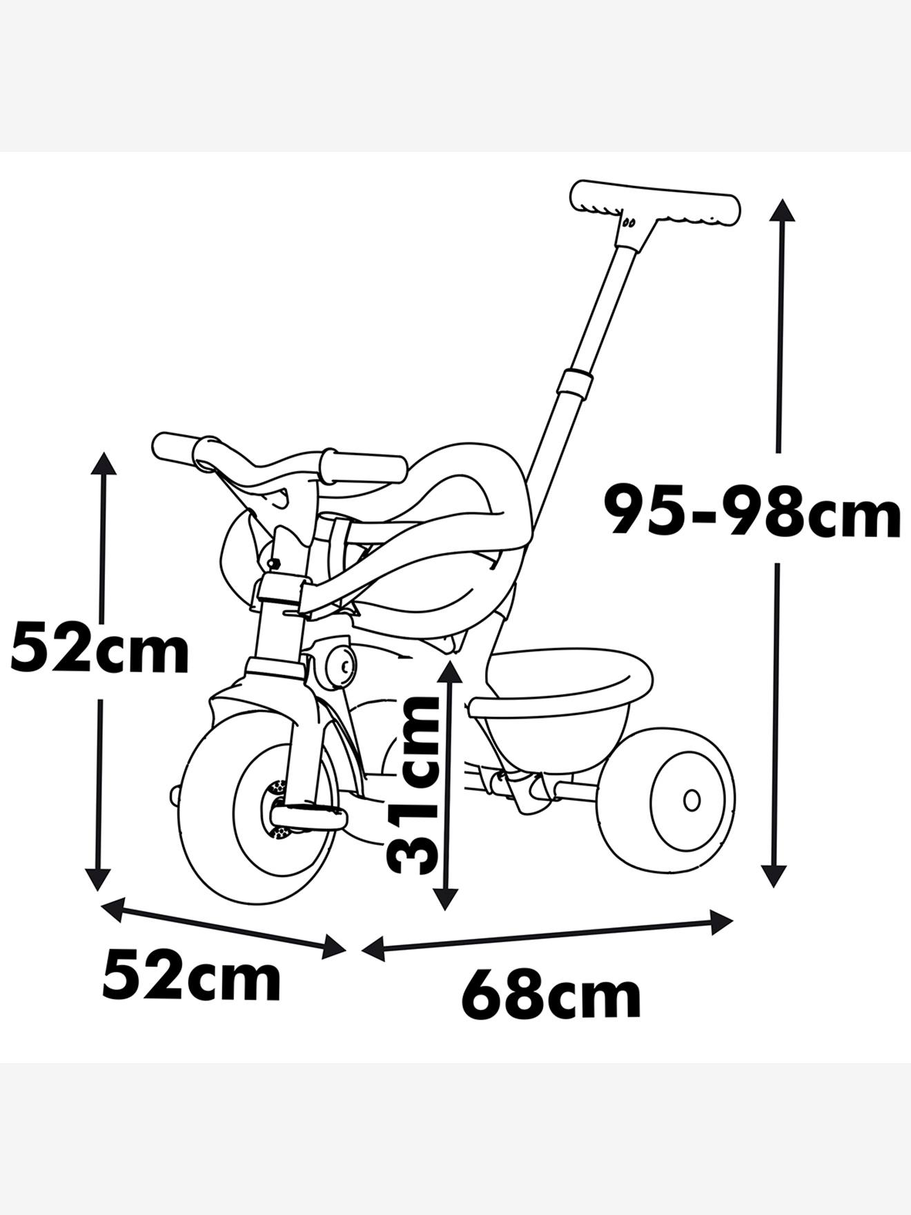 Tricyle Be Move Confort - beige (Smoby) - Image 2