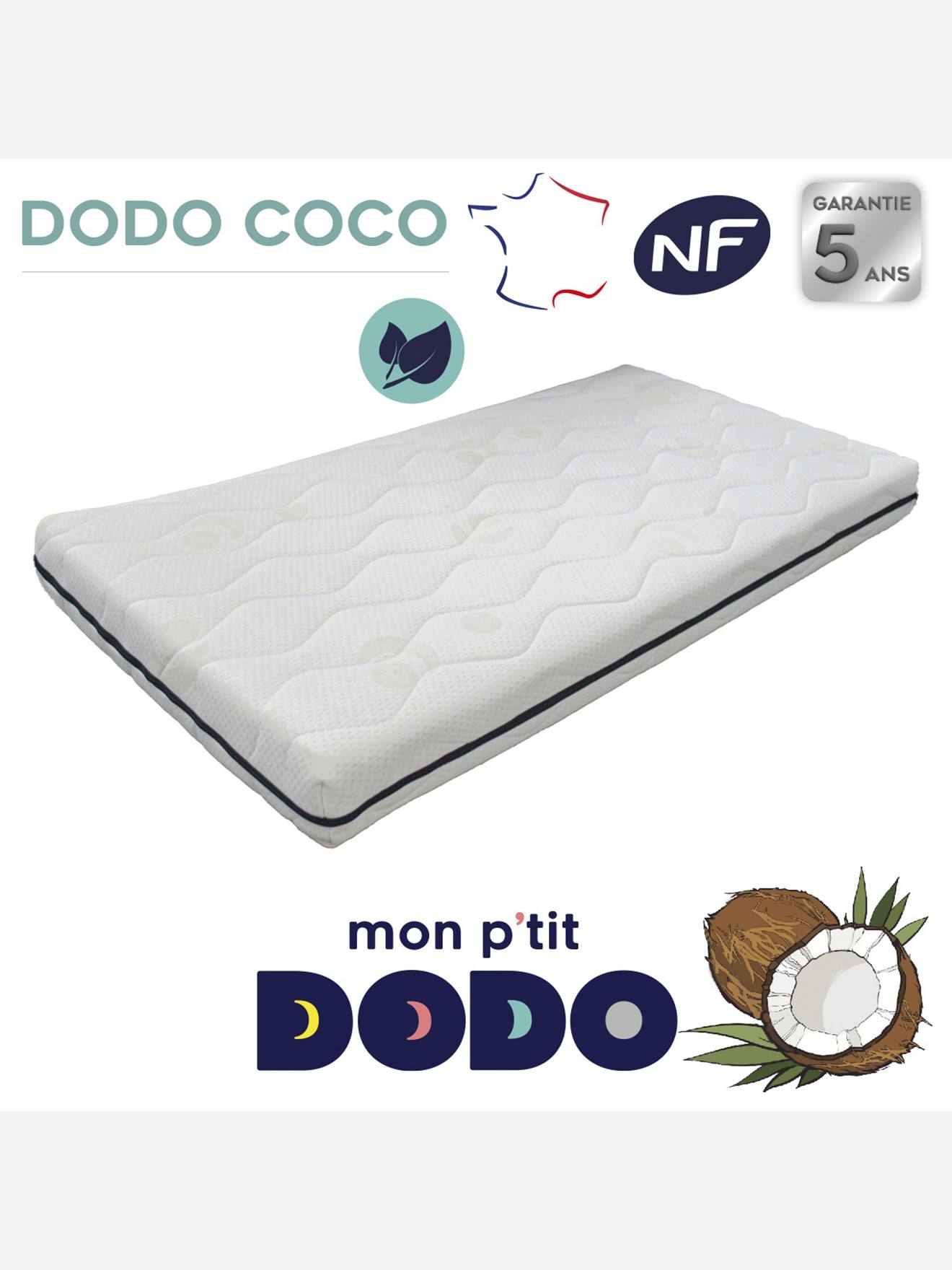 Matelas bébé Dodococo déhoussable blanc (Dodo) - Image 1