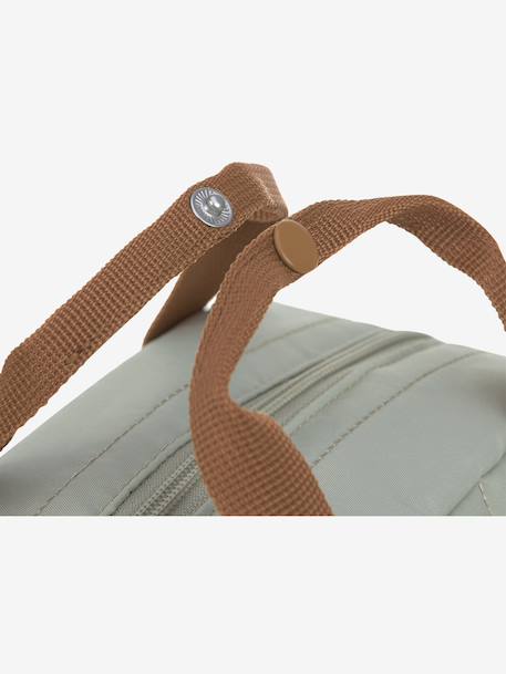Mini Sac à dos carré Little Gang LÄSSIG kaki+pêche+VERT FONCE UNI 5 - vertbaudet enfant 