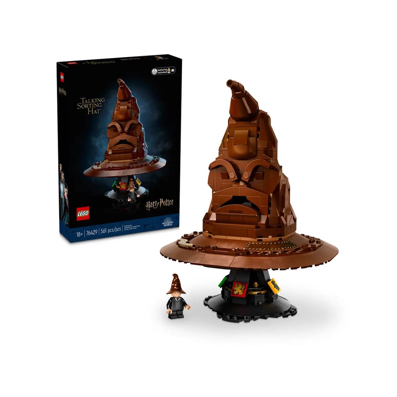 Harry Potter Le Choixpeau Magique Qui Parle 76429 Multicolore