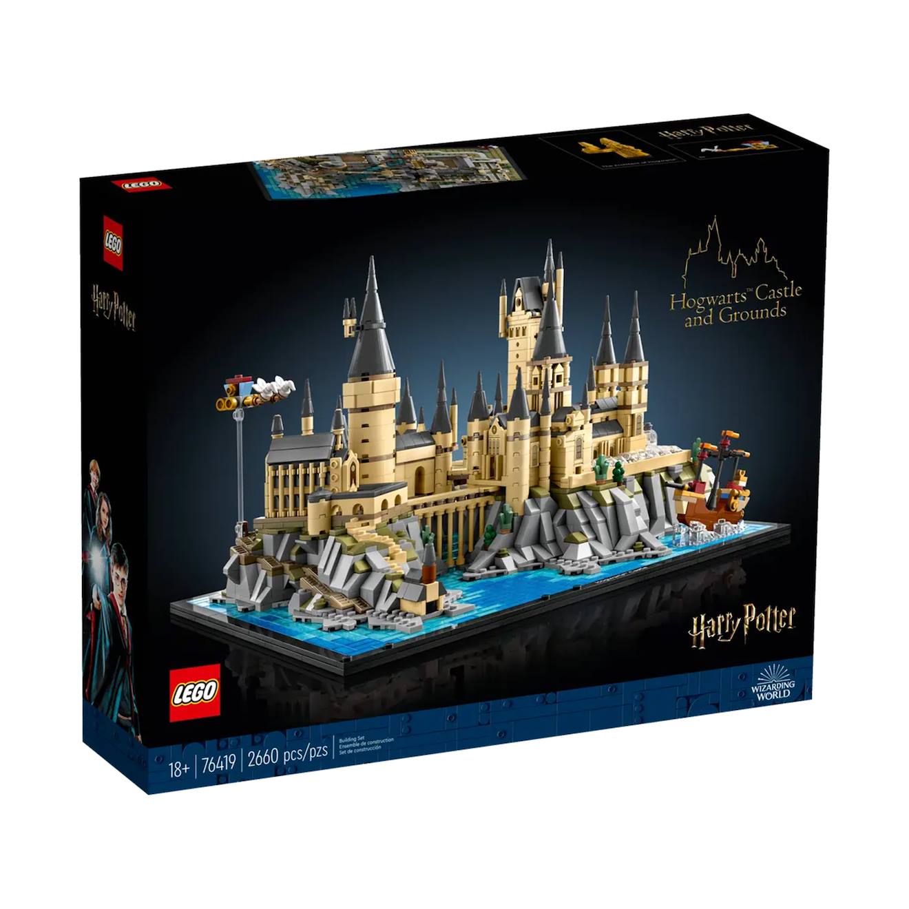 Harry Potter Le Château Et Le Domaine De Poudlard 76419 Multicolore