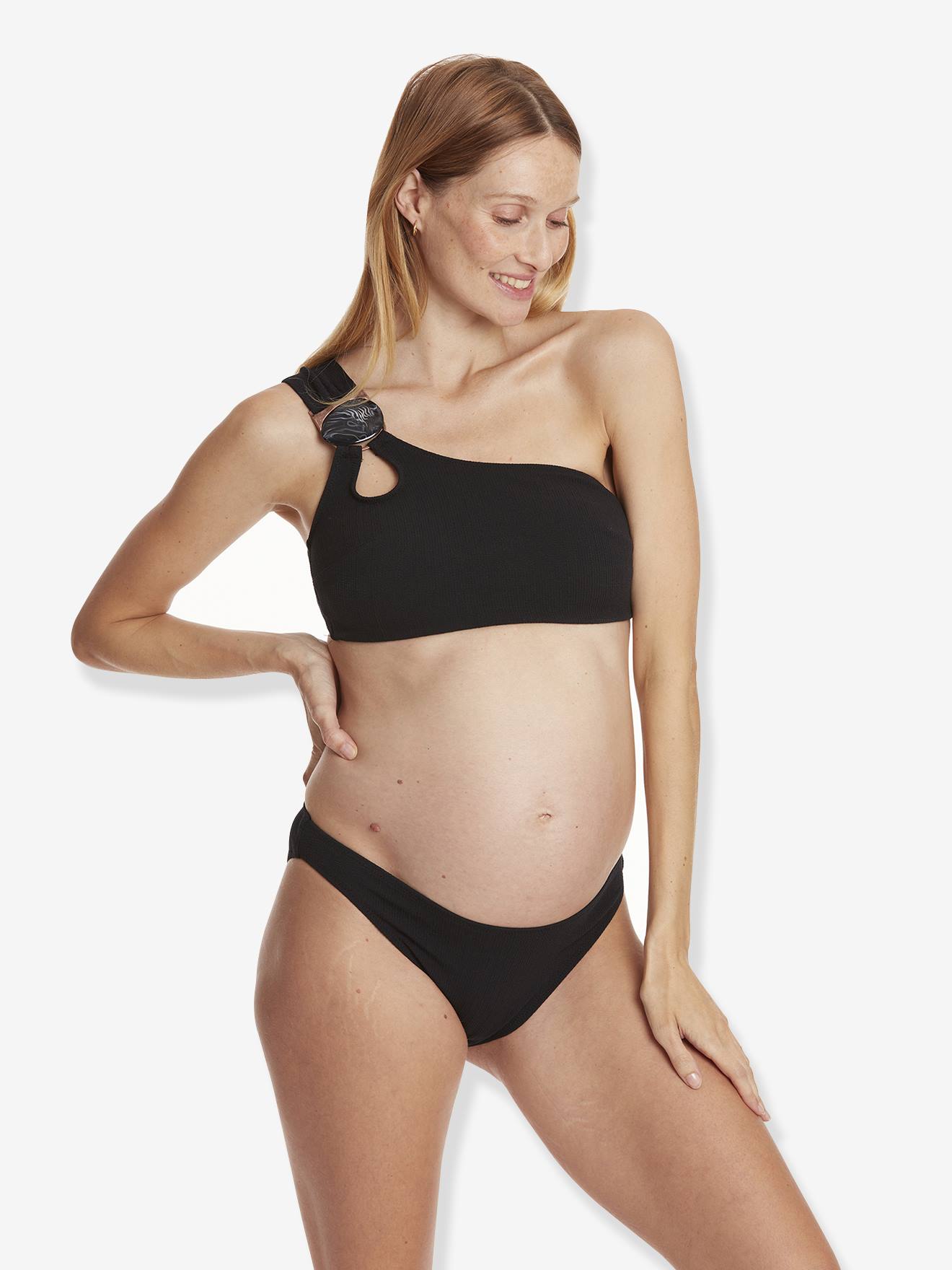 Bikini de maternité Bayside CACHE COEUR noir