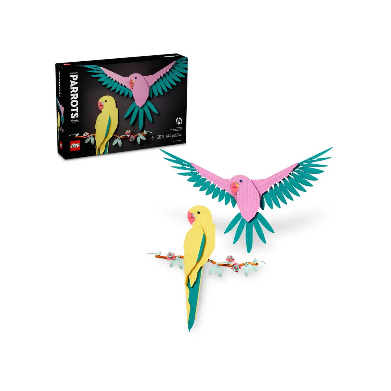 Art La Collection Faune Les Perroquets Ara 31211 Multicolore