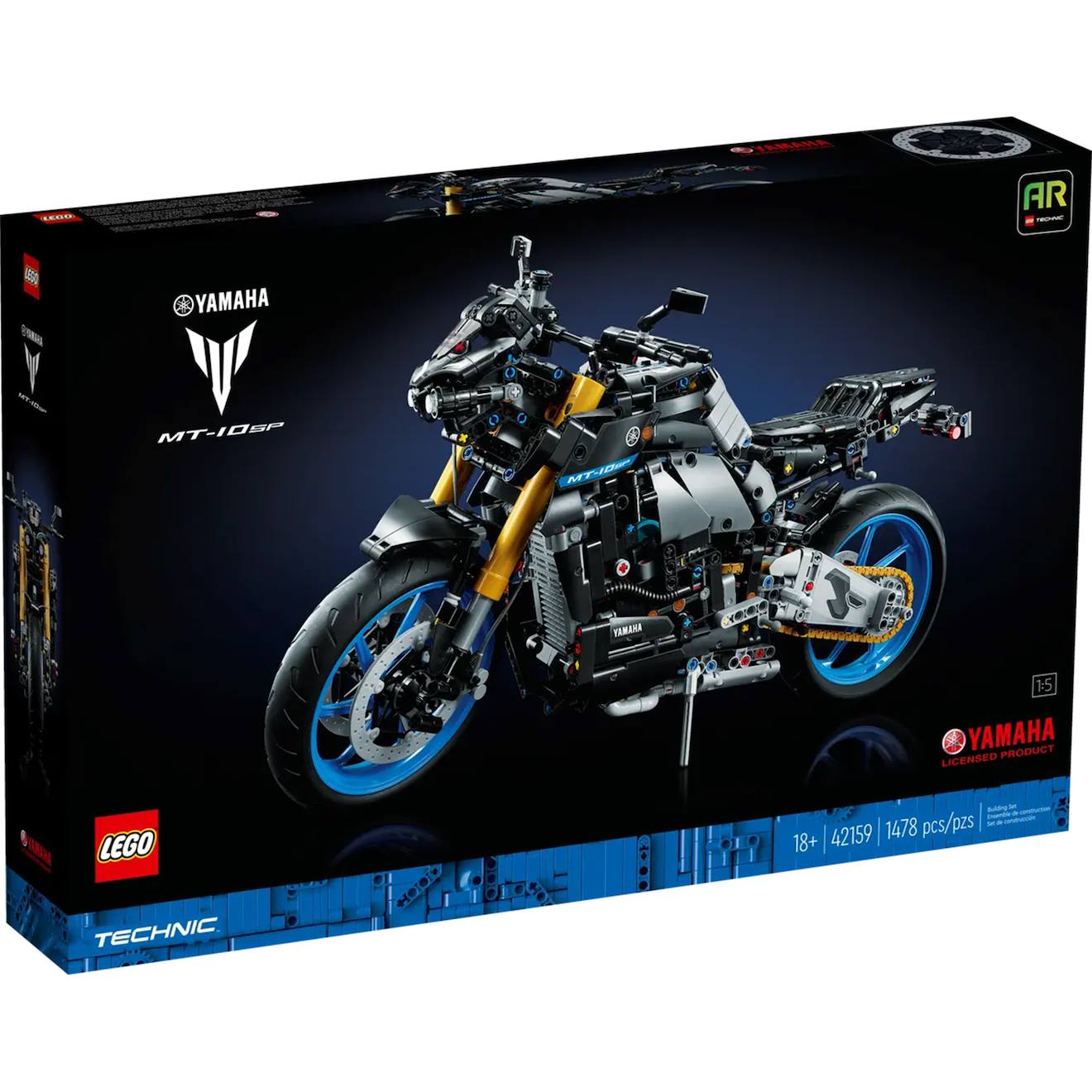 Technic Yamaha Mt-10 Sp 42159 Multicolore