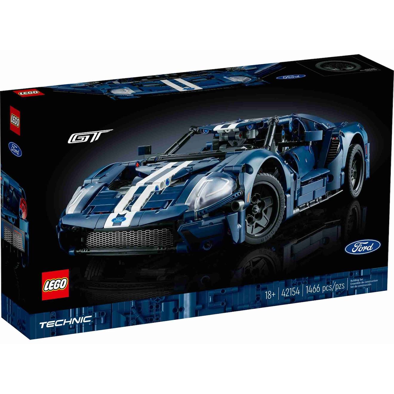 Lego Technic - Ford Gt 2022 - 42154 Multicolore