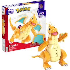 -Mega pokémon - coffret construction dracolosse de 388 pièces