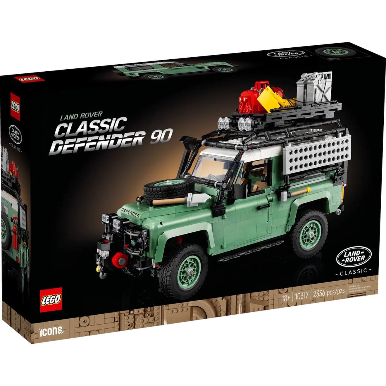 Icons Land Rover Classic Defender 90 10317 Multicolore