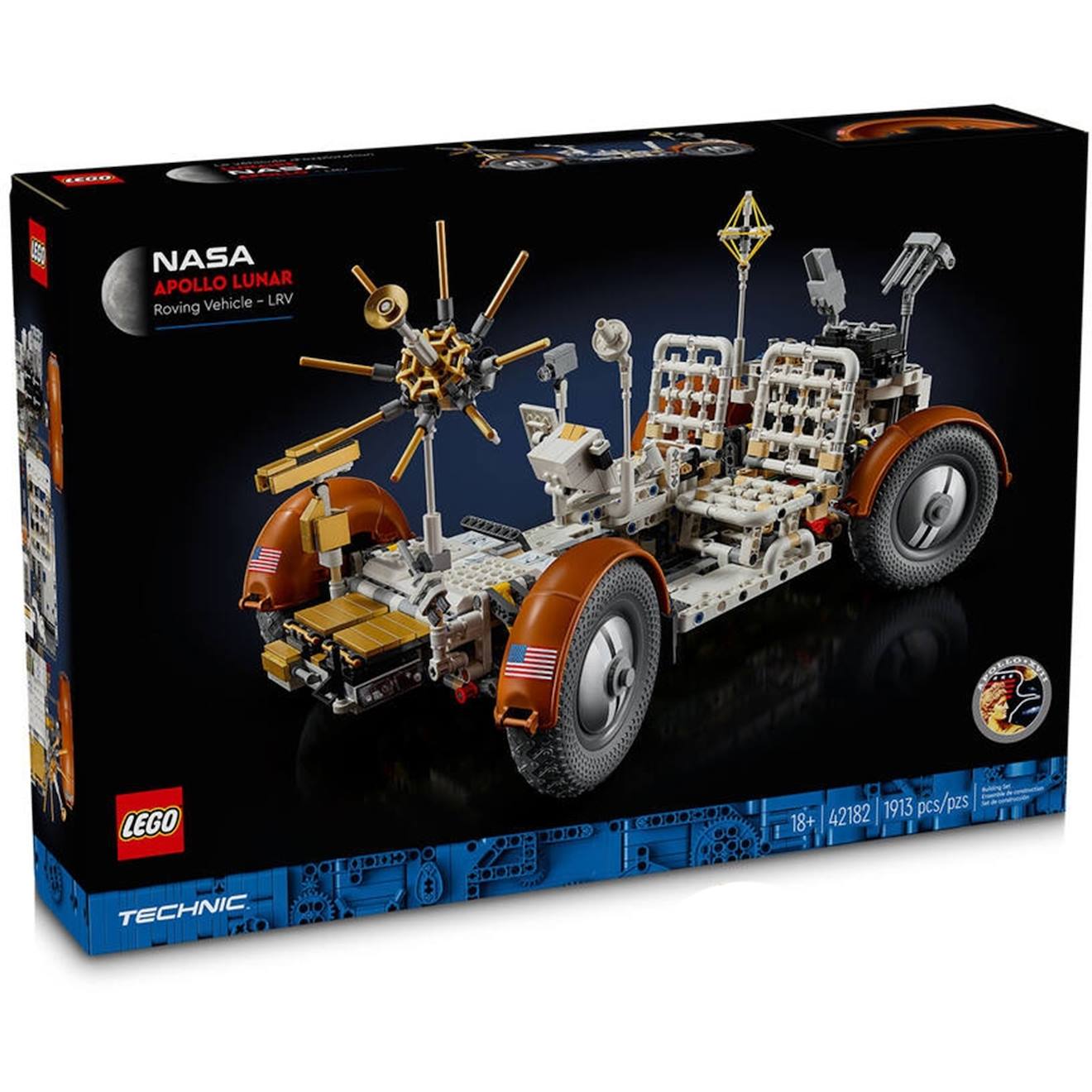 Véhicule D'exploration Lunaire Nasa Apollo - Lrv 42182 Multicolore