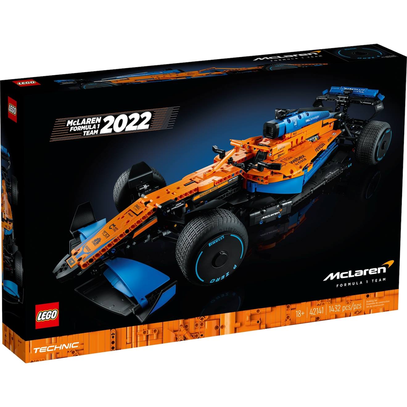 Technic La Voiture De Course Mclaren Formula 1™ 42141 Multicolore