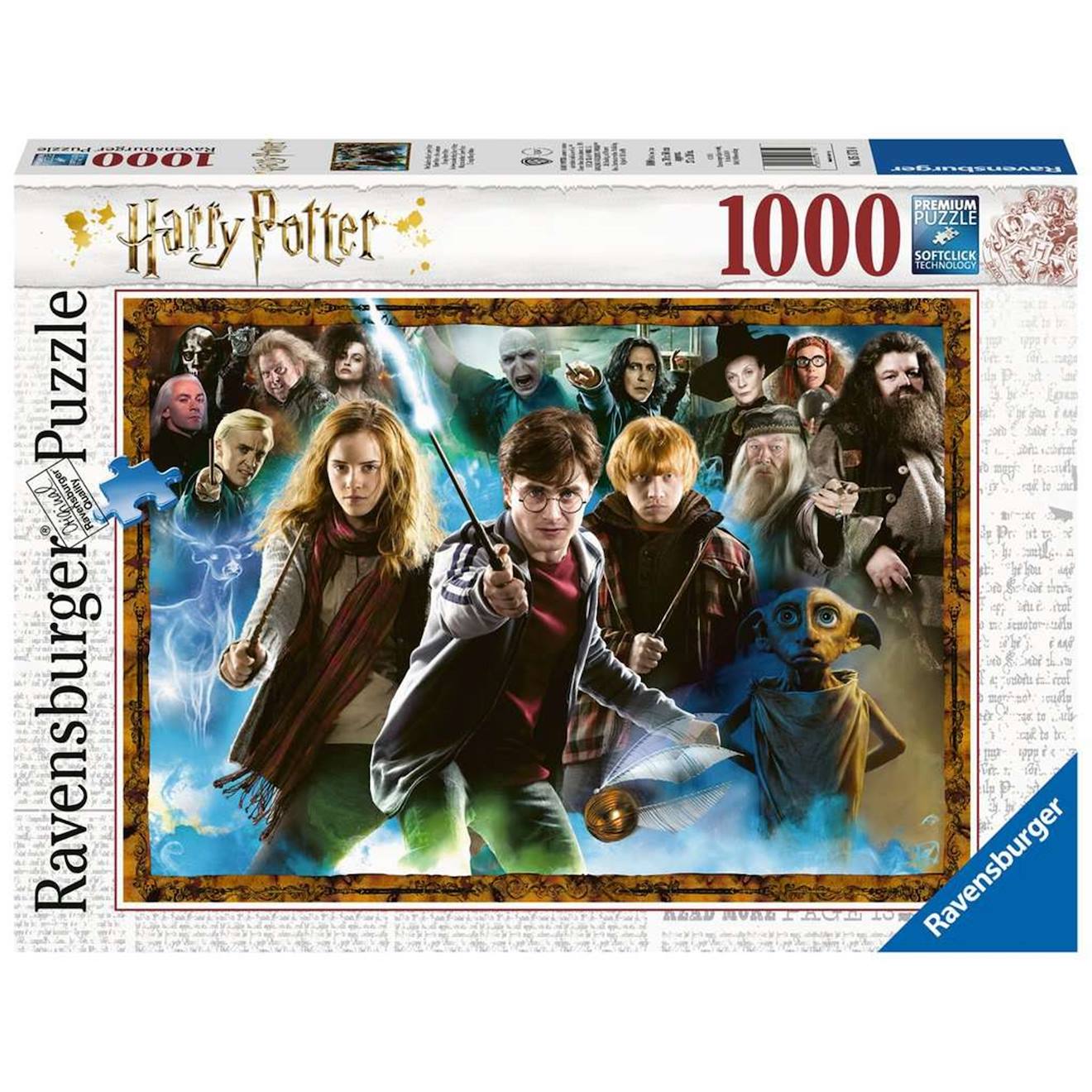 Puzzle Harry Potter Et Les Sorciers 1000 Pcs Blanc