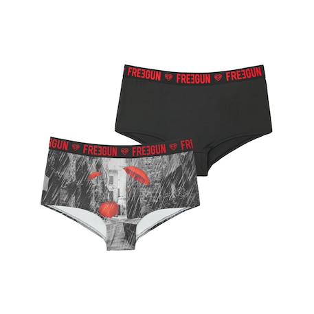 Fille-Lot de 2 shortys  miss freegun