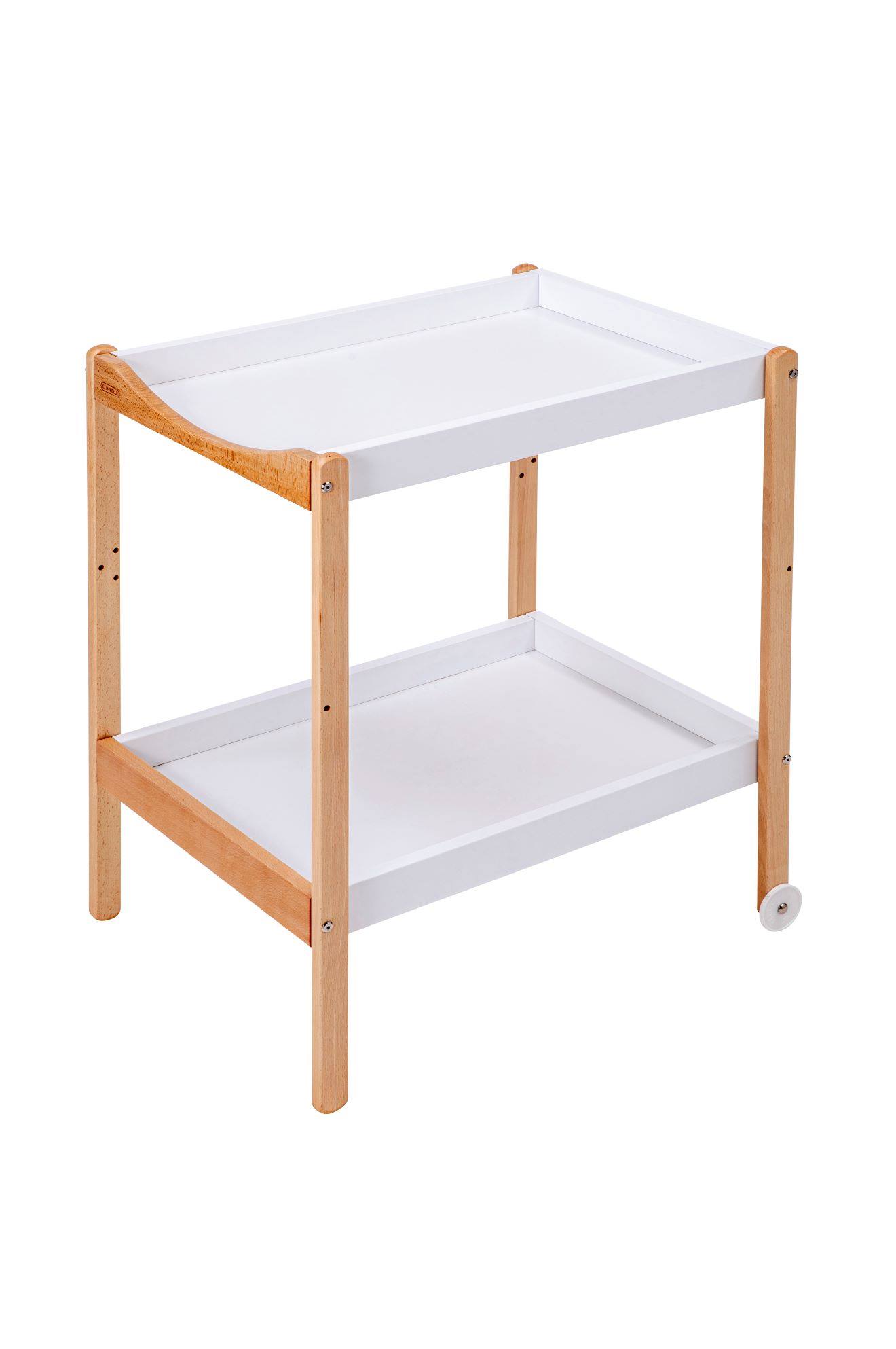 Table À Langer Margot Bois Hybride Blanc